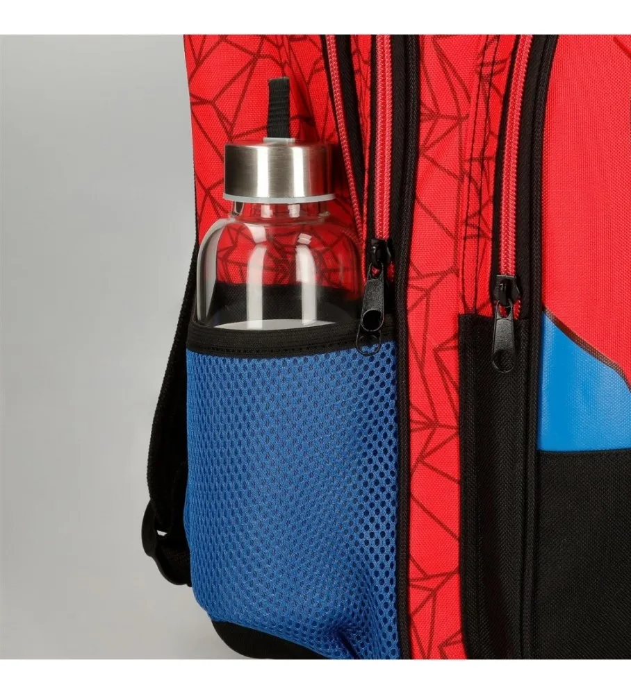 Mochila Spiderman Protector con carro rojo